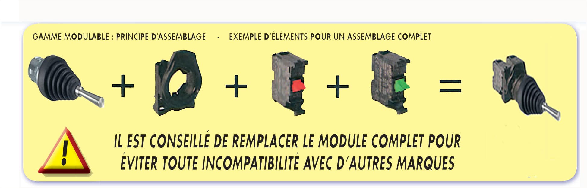 INTERRUPTEUR COMPLET-LEVIER 2 POSITIONS