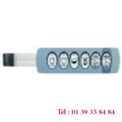 CLAVIER A MEMBRANE - BEZZERA - 132 mm