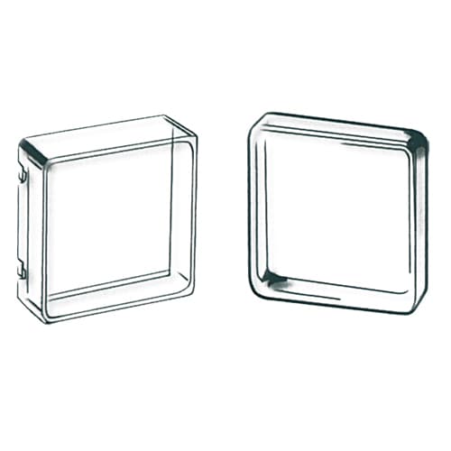 CAPOT DE PROTECTION EN PLASTIQUE DUR TRANSPARENT POUR MINUTERIES ET REGULATEURS