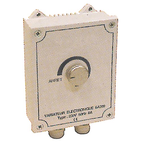VARIATEUR DE VITESSE