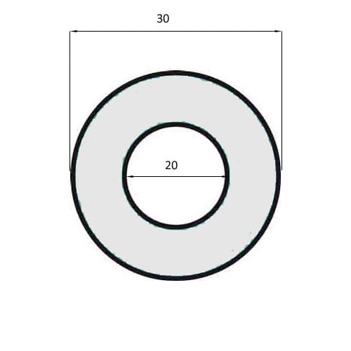 JOINT DE VITRE POUR FOUR REAL DIAMETRE 30 MM