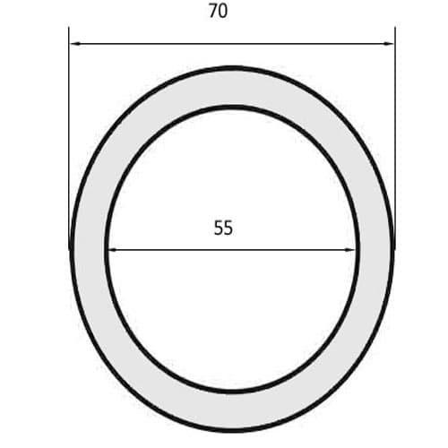 JOINT POUR APPAREIL A BUEE DIAMETRE EXTERIEUR 70 MM  POUR FOUR FRINGAND