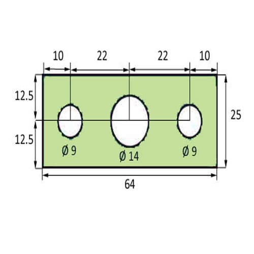 JOINT POUR TUBE A BUEE 64X25ADAPTABLE POUR FOUR BONGARD