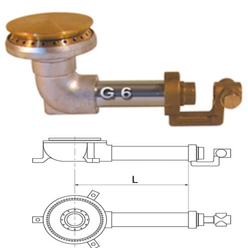 BRÛLEUR COMPLET G6