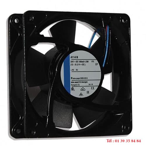 VENTILATEUR  COMPACT - COURANT CONTINU - EBMPAPST - TYPE 4114N