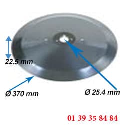 LAME COUPE-JAMBON - BERKEL -  Ø ext. 370 MM