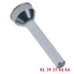 ARBRE ALUMINIUM - SIRMAN -  Ø 10 MM - L. 76.5 MM