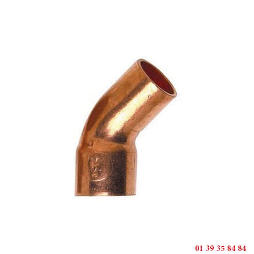 COUDE CUIVRE 45\\ MALE/FEMELLE