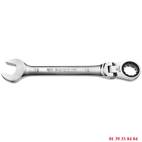 CLES MIXTES - FACOM - A CLIQUET - TETE ARTICULEE L ORIGINAL
