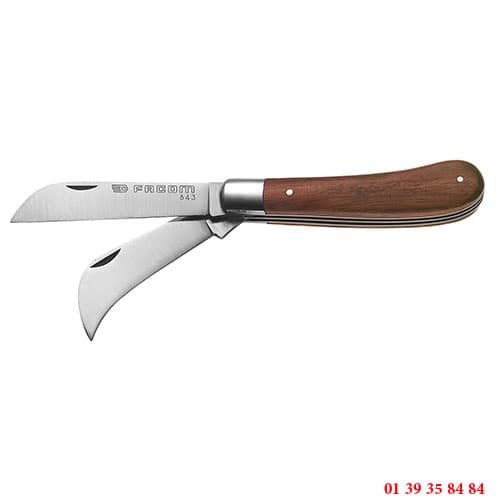 COUTEAU D\ELECTRICIEN A 2 LAMES L\ORIGINAL - FACOM