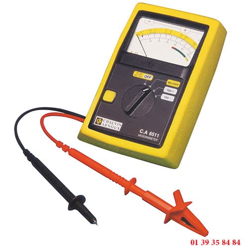 MEGOHMMETRE L'ORIGINAL - CHAUVIN ARNOUX