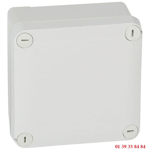 BOITE DE DERIVATION CARREE - LEGRAND - 105x105x55 MM