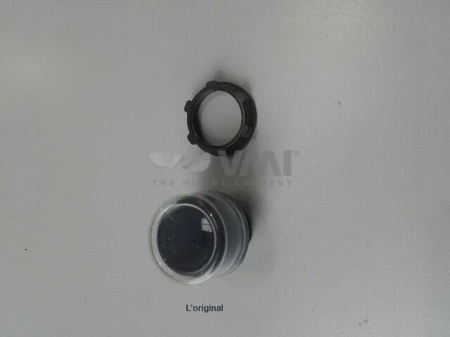 BOUTON POUSSOIR NOIR PHEBUS 401