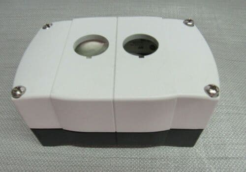 BOITIER GRIS 2 TROUS POUR BOUTON-ROCKWELL AUTOMATION