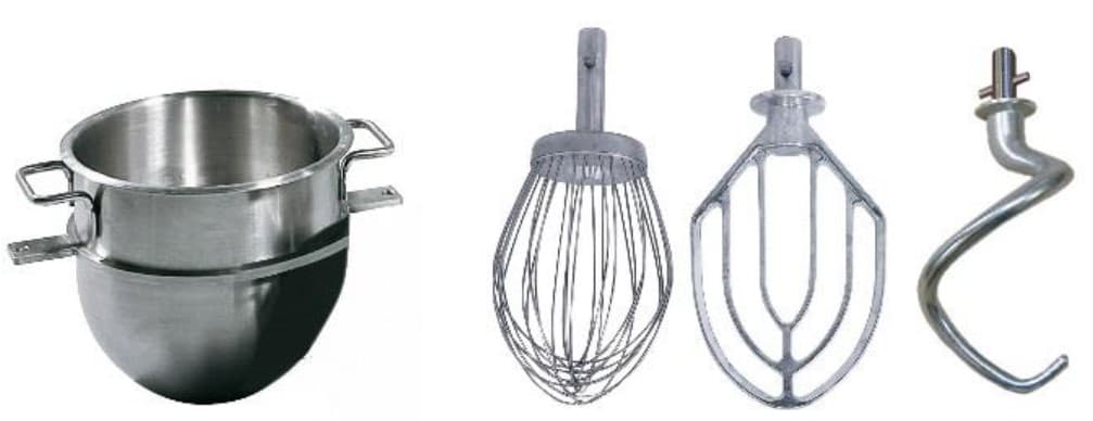 ÉQUIPEMENT 60L (CUVE 60L + 3 OUTILS) POUR BATTEUR VMI MODÈLE PH610 EV