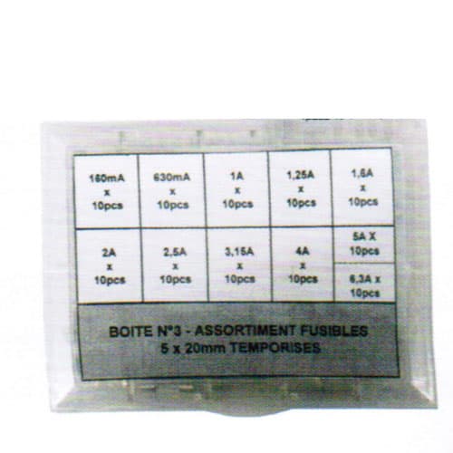 BOITE DE FUSIBLES TEMPORISES