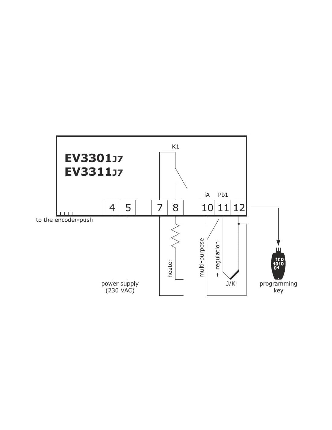 REGULATEUR EV3301J7-EVCO - Image 2