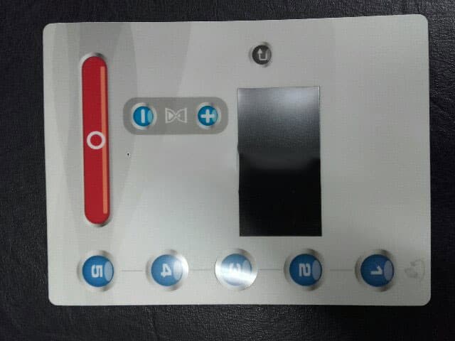SERIGRAPHIE pour PLATINE COMMANDE  PH410