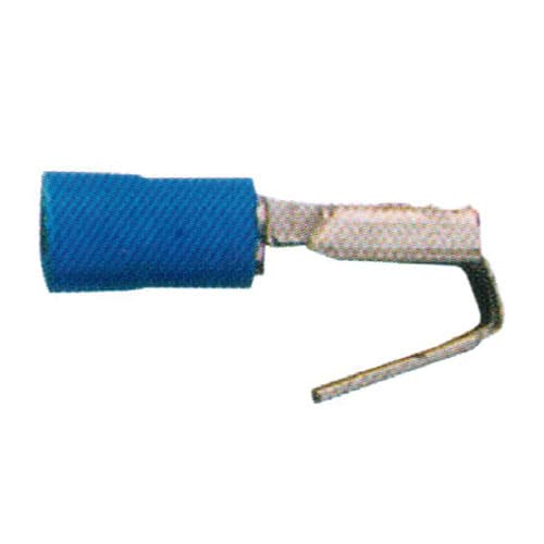 100 CLIPS MÂLES FEMELLES PARTIELLEMENT PREISOLES-A LANGUETTES 6.35X0.8 MM - Image 2
