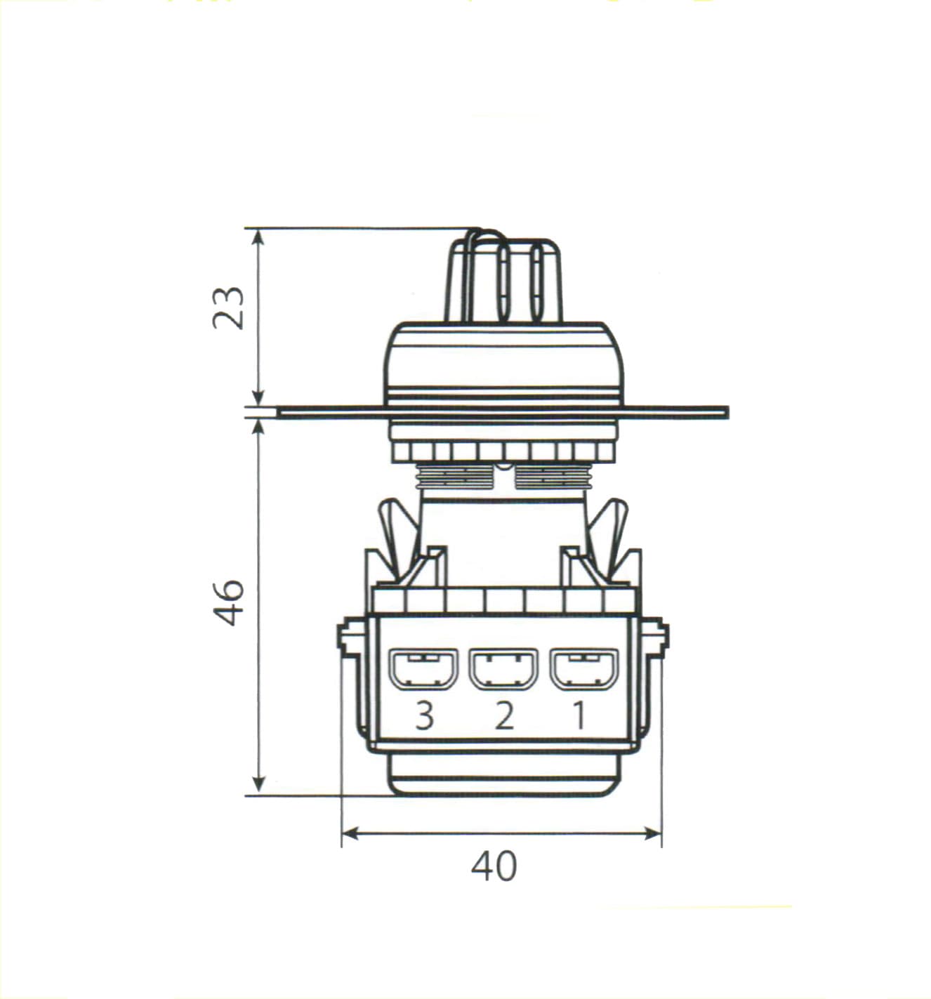 BOUTON POTENTIONMETRE A BORNIER - Image 2