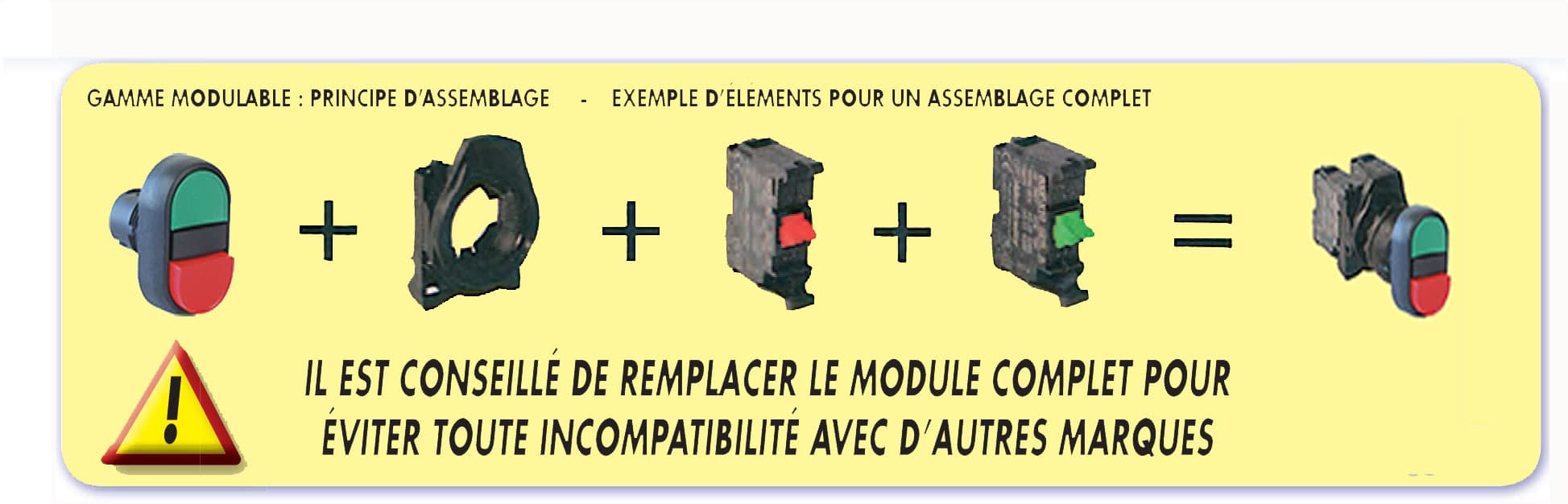 INTERRUPTEUR-BOUTON POUSSOIR DOUBLE IMPULSION - Image 2
