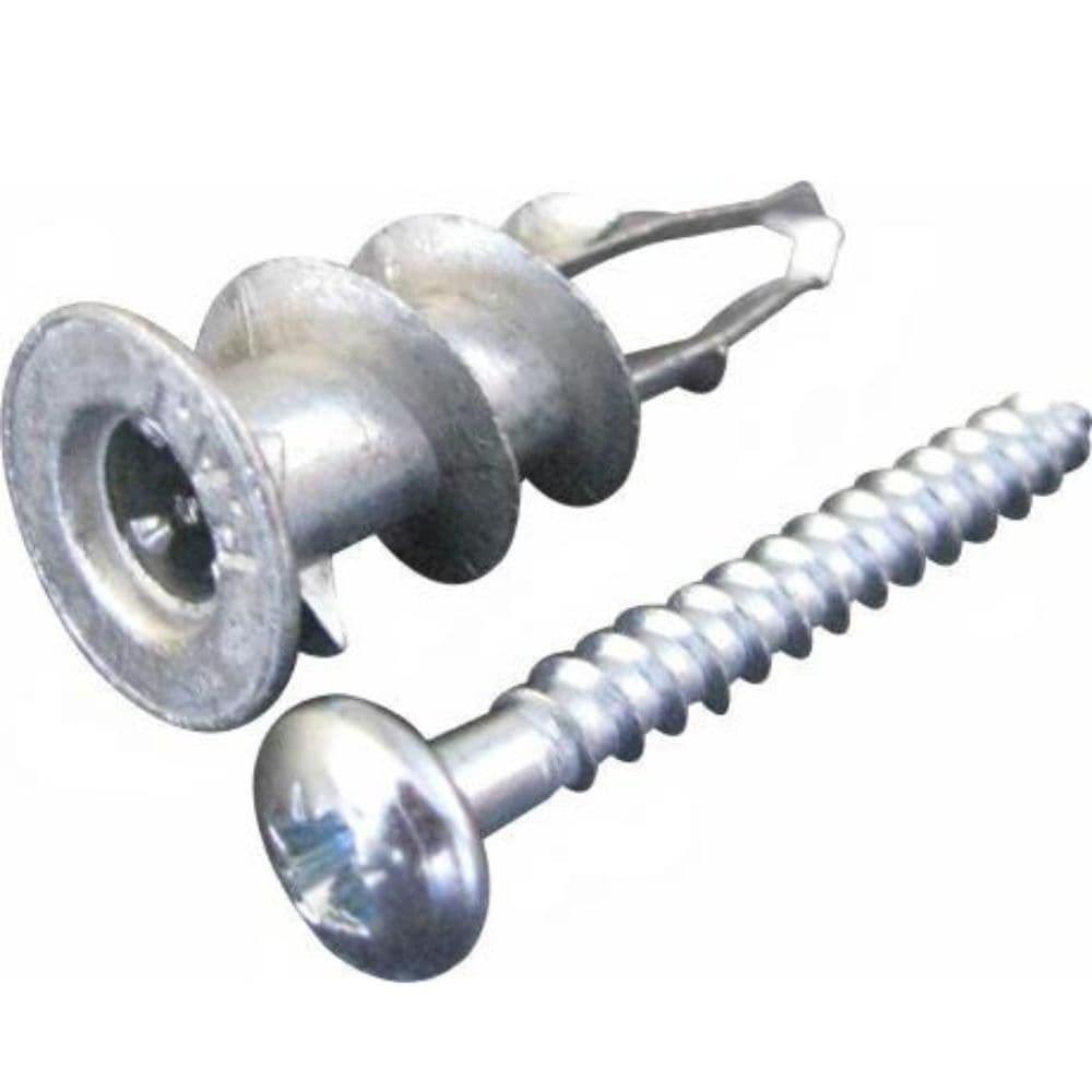 BOITE DE 100 CHEVILLES PLAK METAL (SANS PERCAGE)