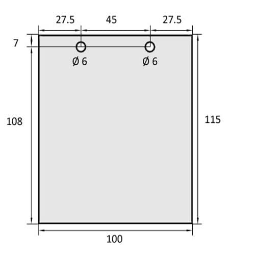 JOINT POUR APPAREIL A BUEE 100x115 POUR FOUR PAVAILLER