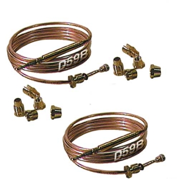 LOT DE 2 THERMOCOUPLES  SONDE FILETEE