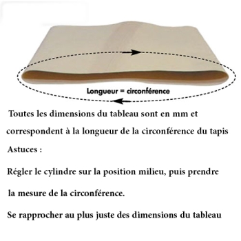 TAPIS LAMINOIRS-BANDES TRANSPORTEUSES RONDO