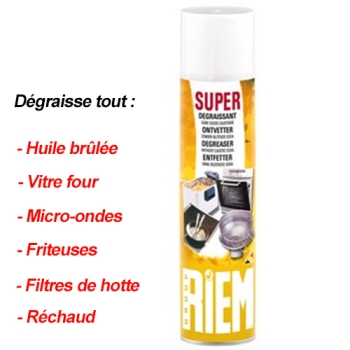 NETTOYANT POUR VITRE-FOUR-FILTRE-FRITEUSE