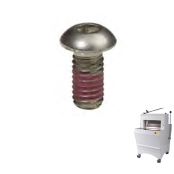 VIS INOX JAC TETE BOMBEE AVEC FREIN FILET