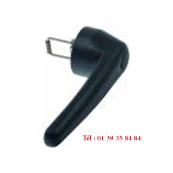 POIGNEE PORTE - LAINOX - Plastique noir