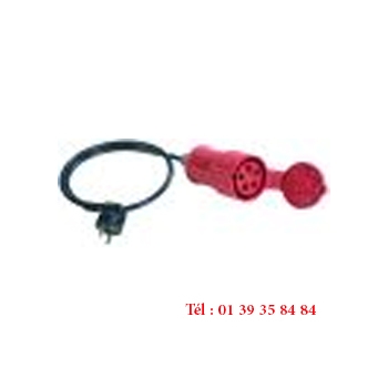 ADAPTATEUR MESURE - BENNING - Version triphasé/16A CEE-SCHUKO