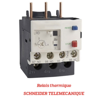 RELAIS DE PROTECTION THERMIQUE - SCHNEIDER TELEMECANIQUE - TYPE LRD