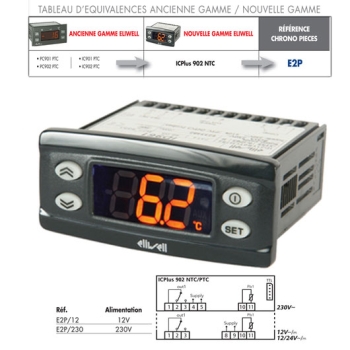 REGULATEUR ELIWELL-PC901-PC902-IC901-IC902