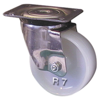 ROULETTE POLYPROPYLENE PIVOTANTE CHAPE INOX - Température ambiante