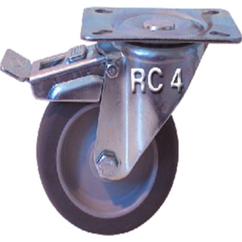 ROULETTE PIVOTANTE AVEC FREIN DIAMETRE 100 MM - Température ambiante