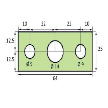 JOINT POUR TUBE A BUEE 64X25ADAPTABLE POUR FOUR BONGARD