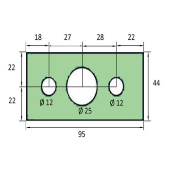 JOINT POUR TUBE A BUEE 95X44 POUR FOUR TIBILETTI