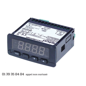 REGULATEUR ELECTRONIQUE - EVCO - Type EVK412