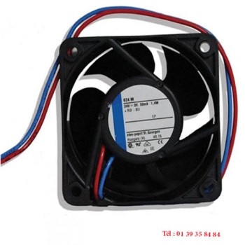  VENTILATEUR COMPACT - COURANT CONTINU  -  EBMPAPST - TYPE  624M