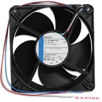  VENTILATEUR COMPACT - COURANT CONTINU -  EBMPAPST - TYPE 4412/2N