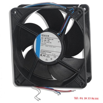  VENTILATEUR COMPACT - COURANT CONTINU - EBMPAPST - TYPE 4414/12M