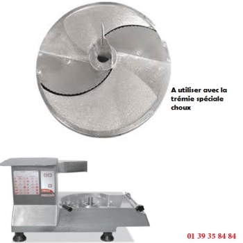 PLATEAU TRANCHEUR CHOUX - 1 MM - DITO SAMA - pour coupe-légumes TR260