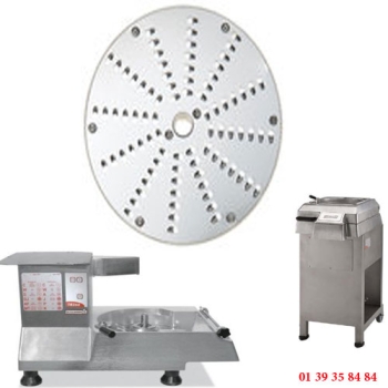 PLATEAU A RAPER INOX - POUR KNÖDELN - DITO SAMA - pour coupe-légumes TR260 et TR300