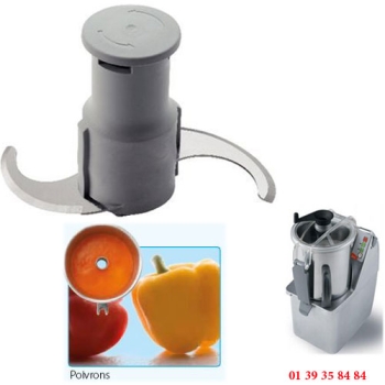 ROTOR A COUTEAUX LISSES - CUTTER MELANGEUR EMULSIONNEUR K70 - DITO SAMA 