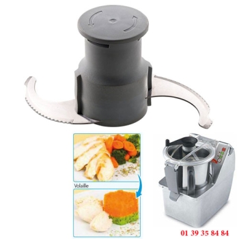 ROTOR A COUTEAUX MICRODENTES SPECIAL EMULSIONS- CUTTER MELANGEUR EMULSIONNEUR K55 - DITO SAMA 