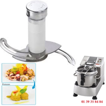 ROTOR A COUTEAUX MICRODENTES - CUTTER MELANGEUR EMULSIONNEUR K120S et KE120S - DITO SAMA