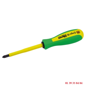 TOURNEVIS POZIDRIV ISOLE 1000V - E-ROBUR