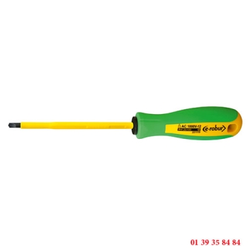TOURNEVIS CRUCI-PLAT ISOLE 1000V - E-ROBUR